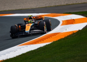 Norris lidera, Piastri e Ricciardo sofrem acidentes na segunda sessão em Zandvoort