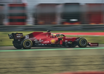 Bearman fez a estreia com um carro de Fórmula 1 em Fiorano