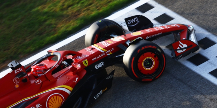 Ferrari encerra o teste do Bahrain na frente