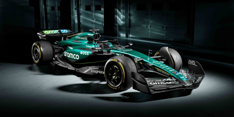Aston Martin desvenda o novo carro de Alonso e Stroll