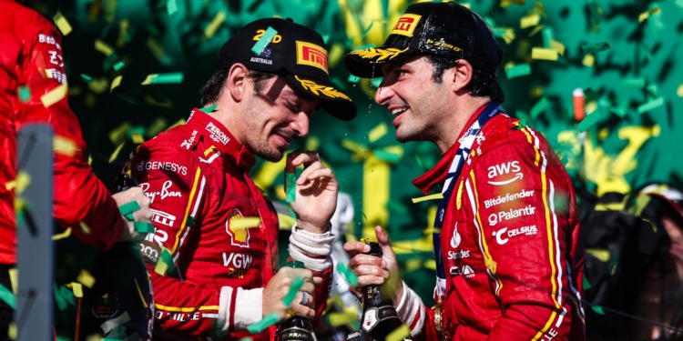 Leclerc: “O Carlos fez um trabalho melhor durante todo o fim de semana”