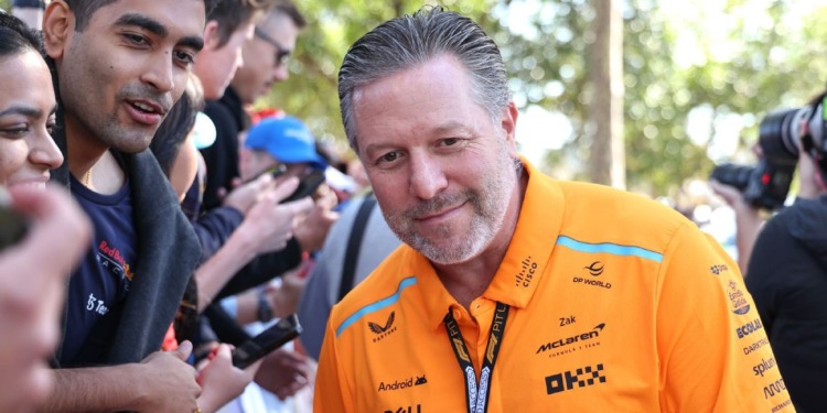 Brown confirmado como diretor executivo da McLaren até 2030