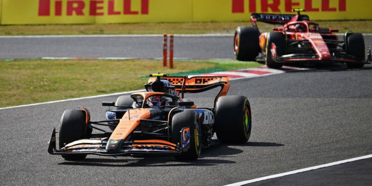 Norris convicto de que a Ferrari continua “claramente à frente” da McLaren após quinto lugar no Japão 