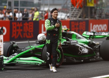Zhou: “Estou super orgulhoso e honrado por ter sido o primeiro chinês a competir no Grande Prémio da China”