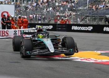Hamilton diz que a sexta-feira no Mónaco foi “o melhor dia” da Mercedes em 2024