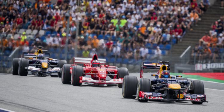 [FOTOS] Berger e Fittipaldi entre os protagonistas da Legends Parade na Áustria