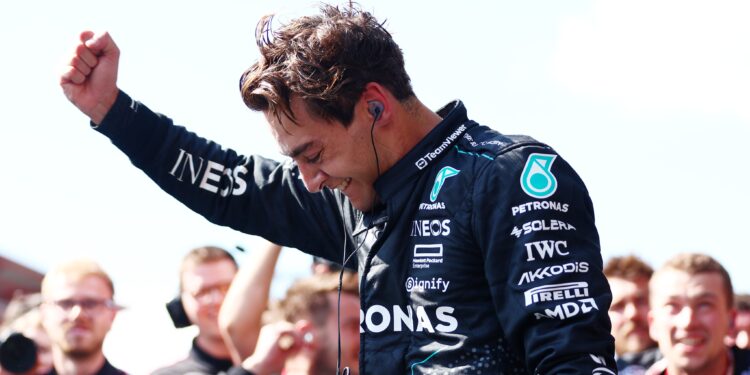 Russell com a vitória em risco em Spa-Francorchamps 