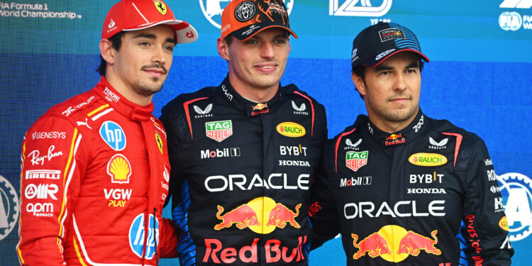 Verstappen fala em “limitação de danos” na corrida: “Lutar com a Mercedes e a Ferrari seria muito bom”