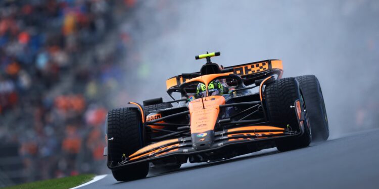 Chuva dá tréguas e Norris abre o fim de semana na frente em Zandvoort