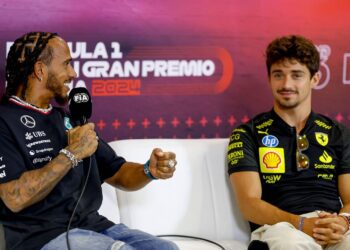 Leclerc e Hamilton não estão desiludidos com a decisão de Newey: “A Ferrari tem um grupo fantástico”