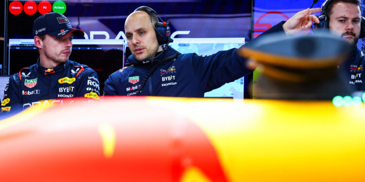 Lambiase, engenheiro de Verstappen, é promovido na reestruturação da Red Bull
