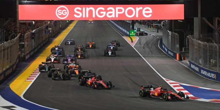 Horários e transmissão televisiva do Grande Prémio de Singapura de 2024