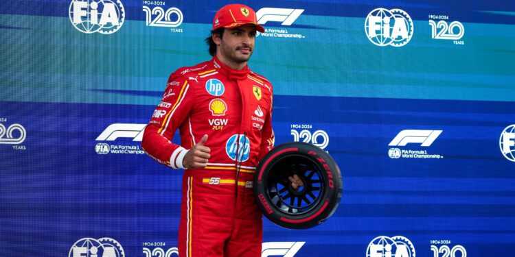 Sainz após a pole: “É agridoce porque a equipa pode lutar pelo título em 2025 e eu não vou estar cá”