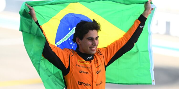 Bortoleto é o campeão de 2024 da Fórmula 2