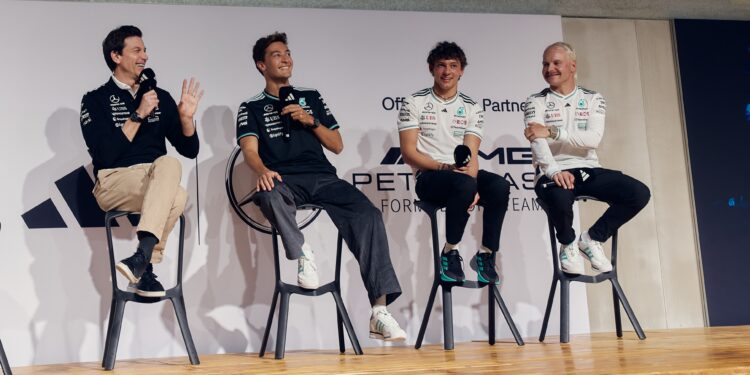 Russell sobre o Mercedes de 2025: “Acreditamos que será um bom passo na direção certa”