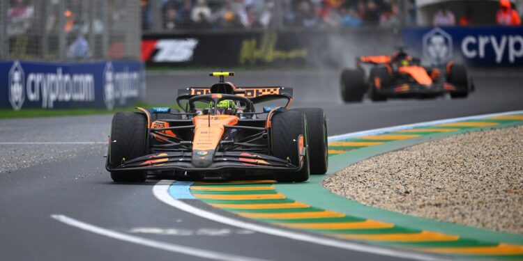 Russell e a vantagem da McLaren: “É maior do que a Red Bull alguma vez teve”