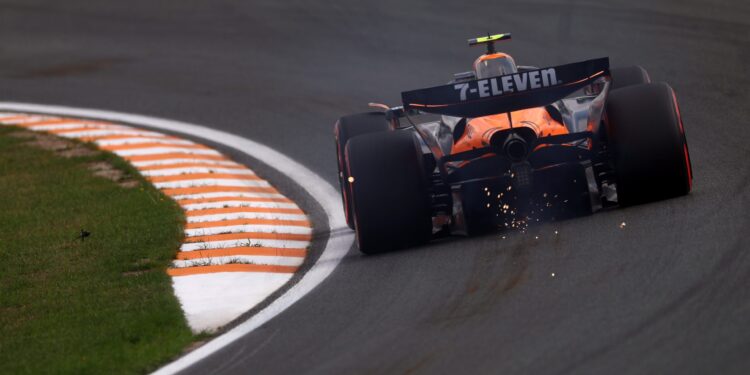 Norris lidera sessão com duas bandeiras vermelhas em Zandvoort