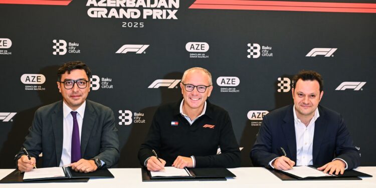 Grande Prémio do Azerbaijão prolonga contrato com a Fórmula 1 até 2030