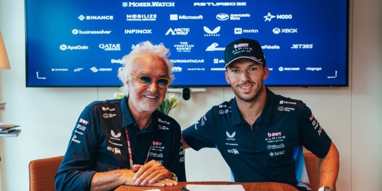Oficial: Gasly renova com a Alpine até 2028