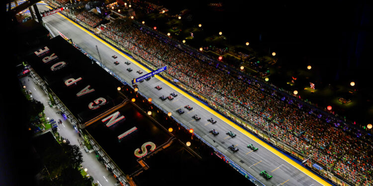 Horários e transmissão televisiva do Grande Prémio de Singapura de 2025