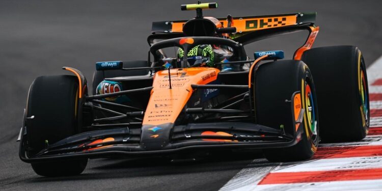Norris fecha o primeiro treino livre na frente de Verstappen em Abu Dhabi