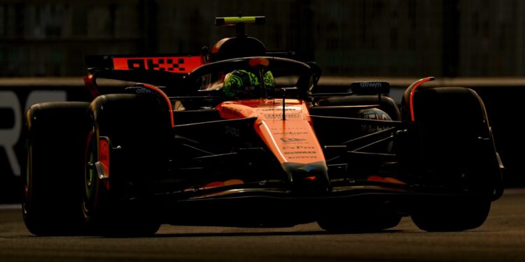 Norris de novo o mais rápido na segunda sessão em Abu Dhabi