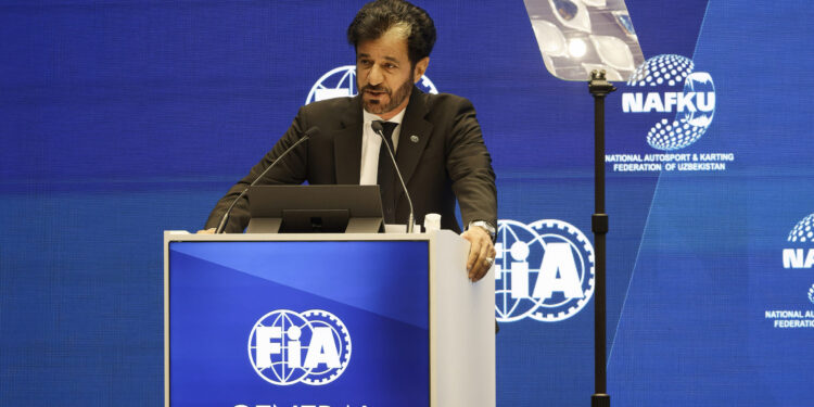 Ben Sulayem reeleito presidente da Federação Internacional do Automóvel