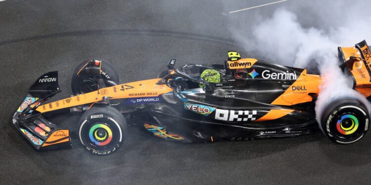 Norris confirma que correrá com o número 1 em 2026