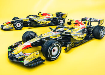 Racing Bulls com decoração especial em Miami