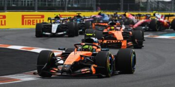 Norris domina a corrida sprint do Grande Prémio de Miami