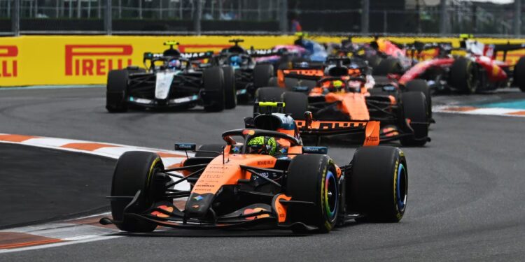 Norris domina a corrida sprint do Grande Prémio de Miami