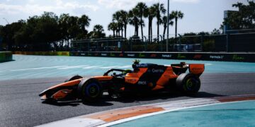 Norris quebra a hegemonia da Mercedes e está na pole para a sprint em Miami