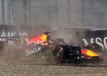 Red Bull identifica causa do acidente de Verstappen na qualificação 