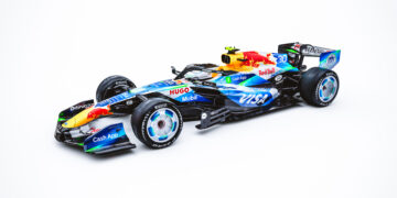 Racing Bulls entra em pista com uma decoração especial em Barcelona