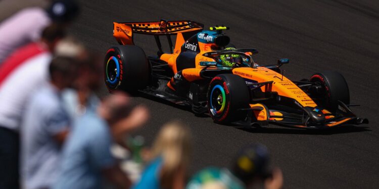Norris lidera derradeiro treino livre no Hungaroring