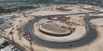 Ferrari estreia novo circuito de Madrid com sessão de filmagens