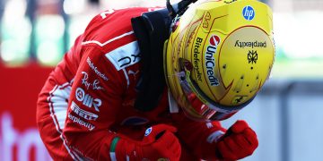 Hamilton conquista a primeira pole com a Ferrari no México